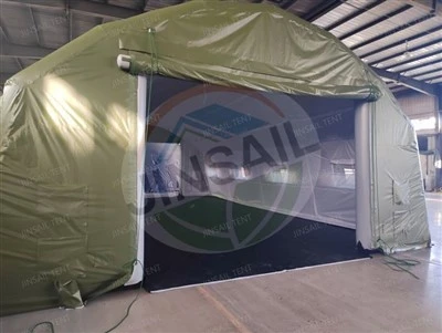 Low-Pressure Inflatable Command Post Tents
