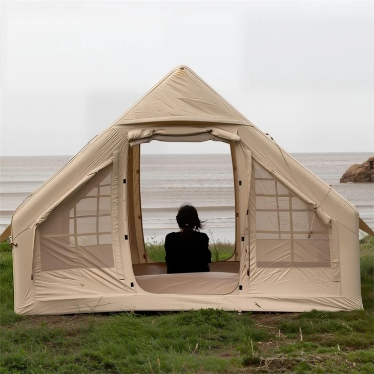 3-4 Person Inflatable Tent – Easy Setup Family Camping Air Tent factory