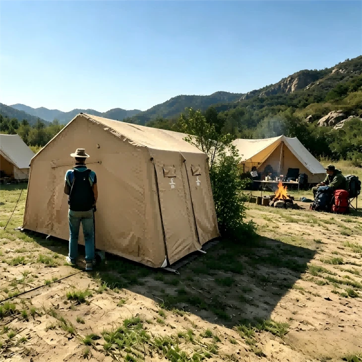 4 Room Inflatable Tent Toilet suppliers