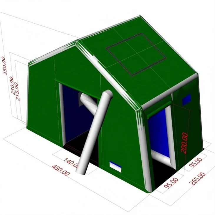 4 Room Inflatable Tent Toilet best