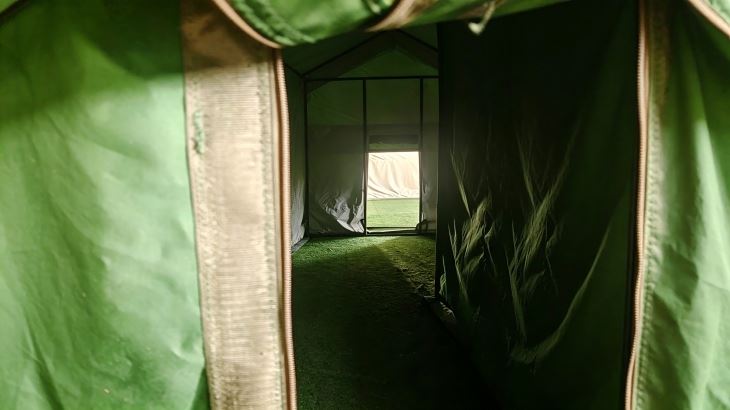 Tent Group – Field Hospital Green Canvas Tent System 