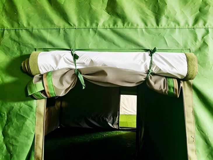 Tent Group – Field Hospital Green Canvas Tent System 