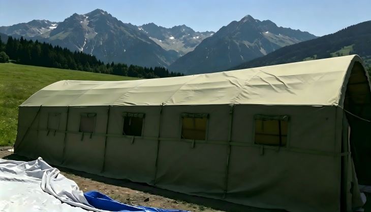 Storage Tent – Arch Roof Shelter – Alaska Style