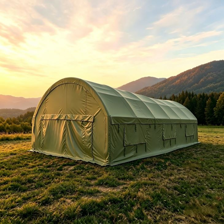 Storage Tent – Arch Roof Shelter – Alaska Style