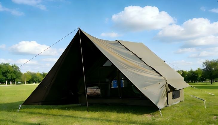 Inflatable Camping Tent with Blackout Awning -Extended Shade Shelter