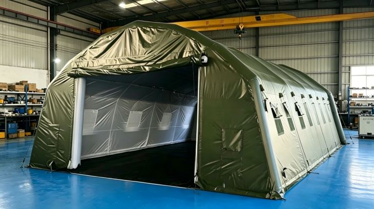 Large Inflatable Tent-17×35M Military Shelter for Rapid Deployment
