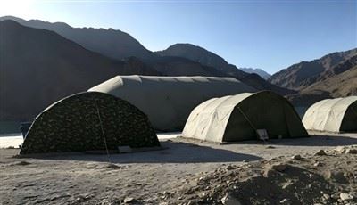 Inflatable Military Tent – High Pressure Air Beam Shelter