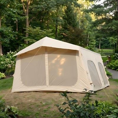 Canvas Camping Tent – Inflatable Type T/C Fabric