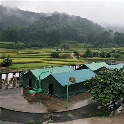 Traditional Tent- Temporary Classroom Shelter for Schools