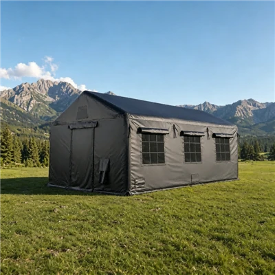 Inflatable Shelter- Heavy-Duty Inflatable Air Beam For Rwanda Police Field Deployment