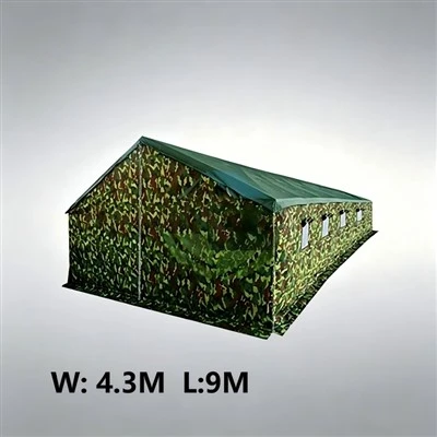 Camouflage Canvas Tent – Heavy Duty Field Shelter for Outdoor Deployment