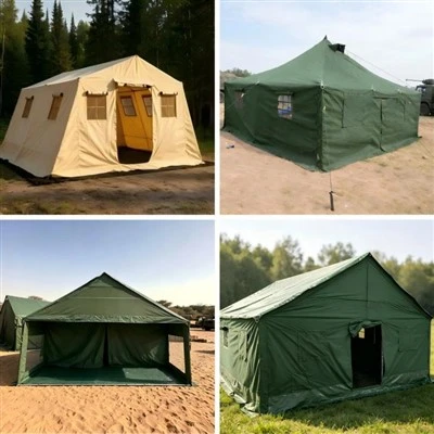 Military Tents – Metal Frame Field Shelters