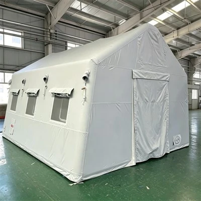 White Low-Pressure Inflatable Tent