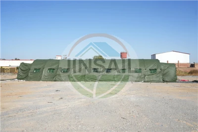 modular high pressure inflatable army tent