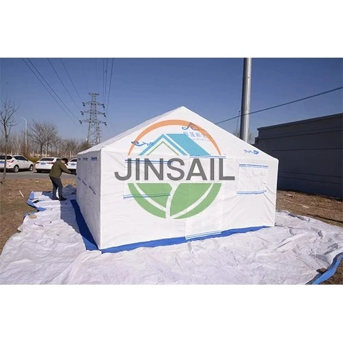 White Military Tent